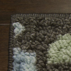 Oversized Floral Gray Multi Runner Rug, 2'x6' - Walmart.com