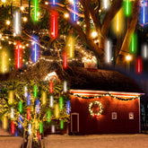 2 Pack Upgraded Meteor Shower Rain Christmas Lights