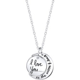 "I Love You to the Moon & Back" Necklace for Women