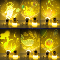 Alarm Clock Star Projection Lamp