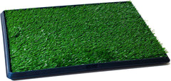 Artificial Grass Puppy Pad for Dogs and Small Pets w/ Tray (16" x 20")