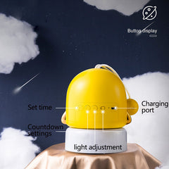 Alarm Clock Star Projection Lamp