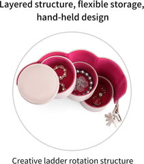 Small Jewelry Case Box, Travel Essential Accessories for Women