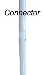 8 ft Beach Umbrella with Tilt, Sun Protection, Rainbow Color