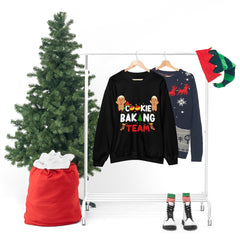 Cookie Baking Team Ugly Christmas Unisex Heavy Blendâ„?Crewneck Sweater Sweatshirt