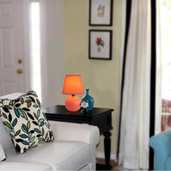 Mini Ceramic Globe Table Lamp