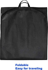 Heavy Duty Garment Bag w/Pocket for Dresses, Coats