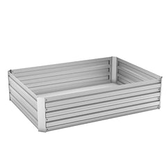 Metal Raised Planter Garden Box- 4X3X1 FT