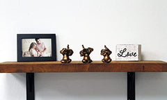 3 Baby Elephants See No Evil Speak No Evil Hear No Evil Home Accent Decor - 3" H x 2.5" W