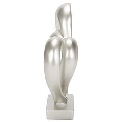 Marriage Takes Three Hearts Matte Silver Finish 13X8 inch Cross in Middle Home Decoration