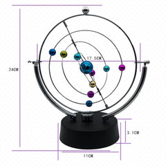 Kinetic Art Asteroid - Electronic Perpetual Motion Desk Toy Home Decoration