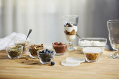 16-piece Small Glass Bowl Set w/ Lids