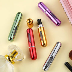 Mini Perfume Refillable Bottle, Pocket Perfume Travel Refillable, Small Atomizer Sprayer for Perfume, Empty Perfume Bottles in Travel Size, Cologne Bottle Refillable for Men and Women