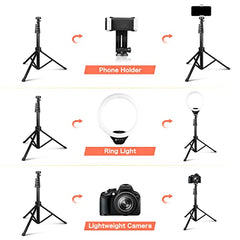 12â€?LED Ring Light with Stand and Phone Holder