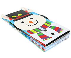 Christmas Die-Cut Flip Over Treat & Gift Bags, 20-Count