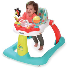 2-in-1 Infant & Baby Activity Walker - Seated or Walk-Behind
