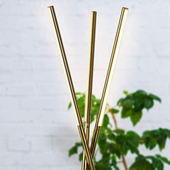LED Tripod Standing Lamp w/ 3 Lights