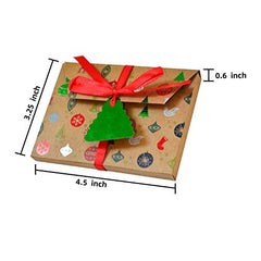 30 PCS Christmas Gift Cards Box