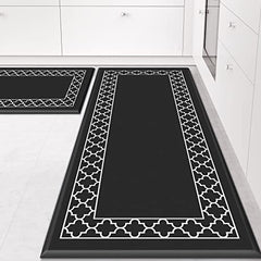 2 PCS Cushioned Anti-Fatigue Kitchen Rug