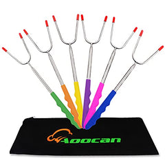 Marshmallow Roasting Sticks  Extend 45" -Smores Sticks for Fire Pit