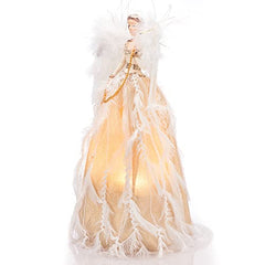 11.8 inch Pre-Lit Luxury Angel Figurines