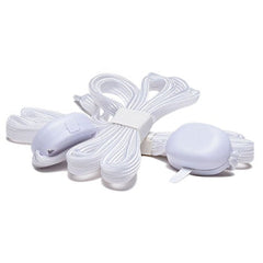 LED White Shoelaces Light Up w/ 3 Modes 7 Colors flashing Shoestrings