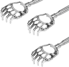 Pack of 3 Bear Claw Telescoping Back Scratchers (Red, Black and Blue)