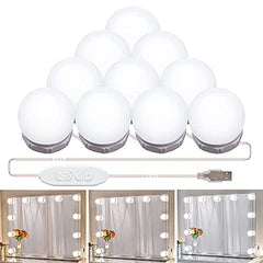 17ft Led Vanity Mirror Lights w/ 10 Dimmable Bulbs