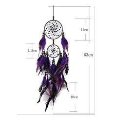 Elegant Handmade Feather Dreamcatcher