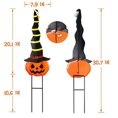2 Pack Halloween Garden Decorations