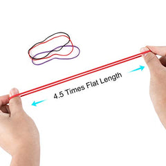 120 PCS Large Rubber Bands, 3 Color, Big Rubber Bands