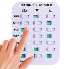 Pet Feeding Reminder w/ Magnetic OR Double Sided Adhesive