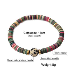 12pcs/set Heishi Bracelet for Women