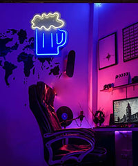 Neon Beer Signs Lights for Wall Decoration
