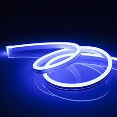 Neon LED Strip Light 16.4ft/5m 12V DC 600 LEDs Waterproof Flexible