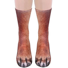 Funny Animal Paw Socks for Christmas Gift
