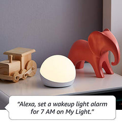 Echo Glow - Multicolor smart lamp, a Certified for Humans Device â€?Requires compatible Alexa device