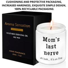 7oz Lavender Candle Gifts for Mom - Funny Mothers Day Gifts