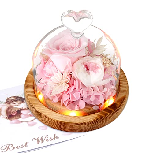 Light Up Fresh Flowers Preserved Flower Rose Gift