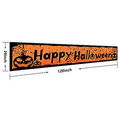 Happy Halloween Banner Decorations