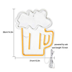 Beer Shaped LED Neon Sign Night Light