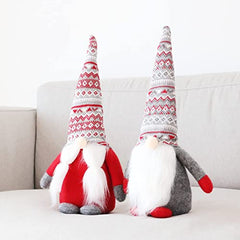 2 Pack Christmas Gnomes Decoration