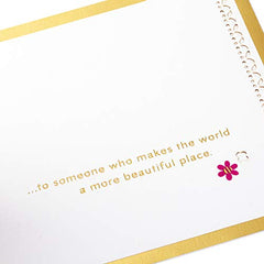 Paper Wonder Pop Up Mothers Day Card (Flowers in Vase)