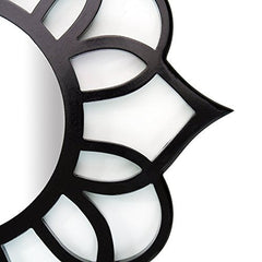 Black Round Ornate for Wall Decor