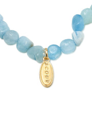 Scoop Women's Faux Pearl &14K Gold Flash-Plated Stretch Bracelet, 3-Piece Set