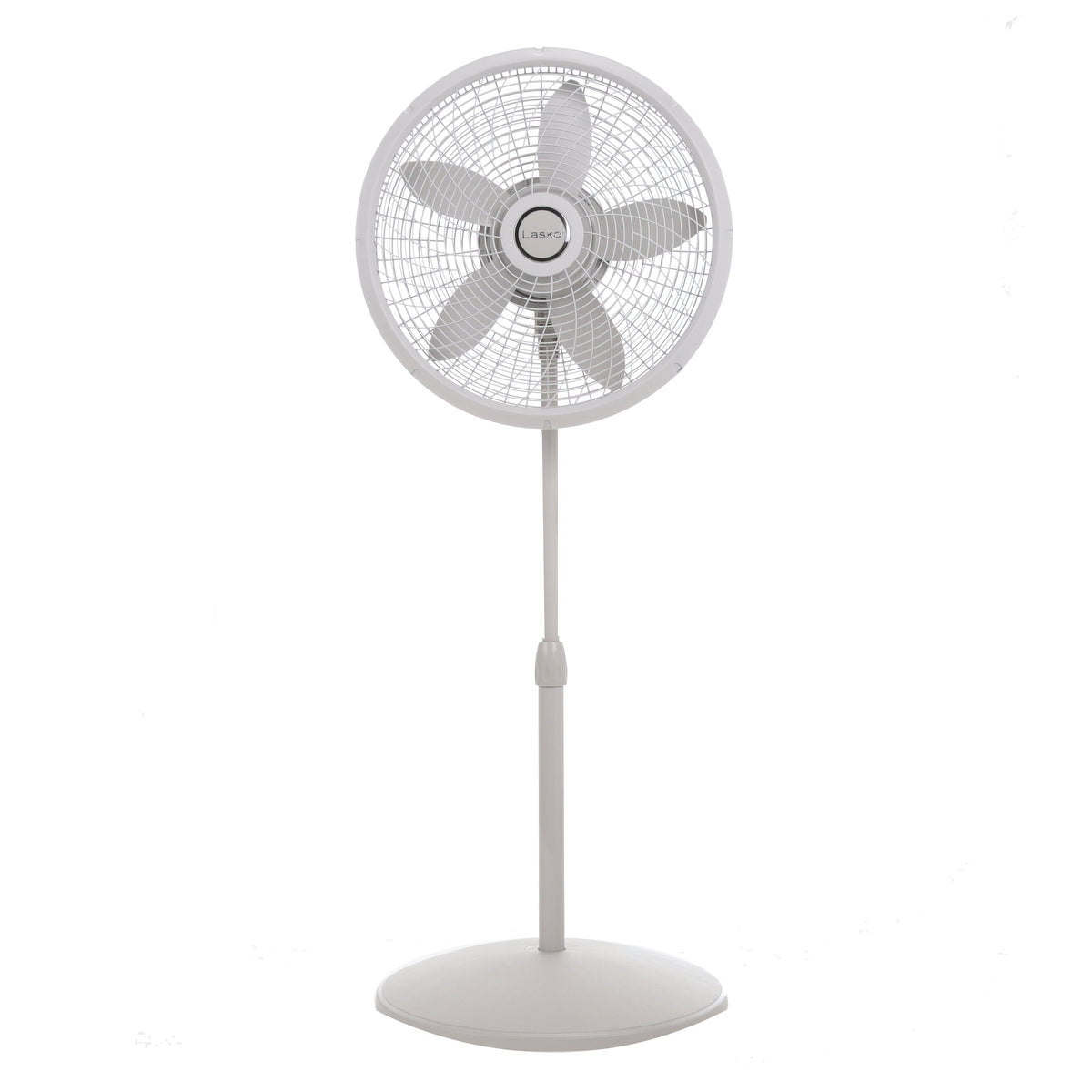 18" Adjustable Cyclone Pedestal Fan w/ 3 Speeds, Gray