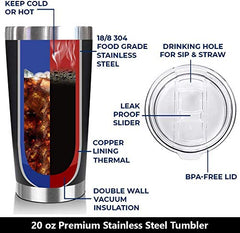 20Oz Tumbler Birthday Gifts/ Father's Day Gift For Dad