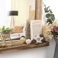Wall Mirror w/ Shelf, 20 x 16 inch Farmhouse Decoration