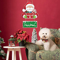 Have Yourself A Merry Little Christmas Wooden Hanging Sign Decoration