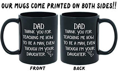 Funny Novelty Coffee Mug 11oz Black Ceramic for  Father's Day/Birthday Gift